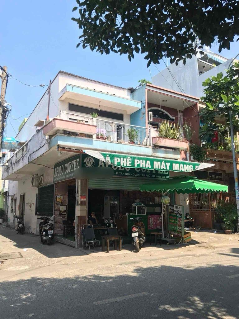Góc 2 Mặt Tiền Kd Cafe Phường Tân Quý Giá 9.3 tỷ