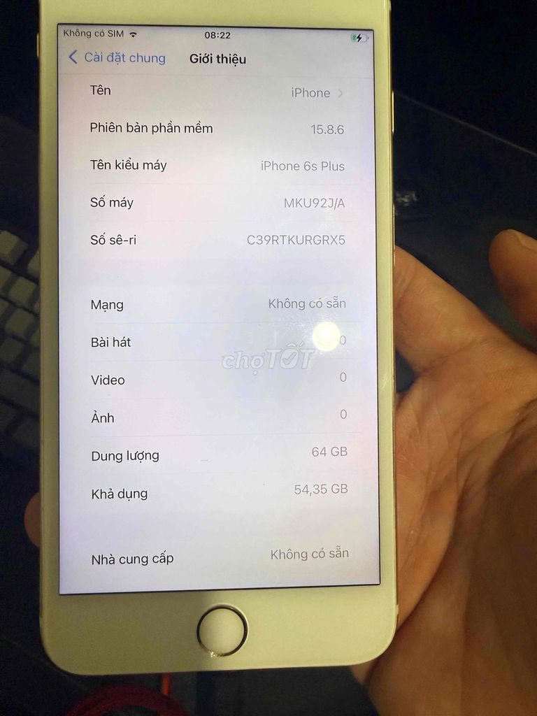 Apple iPhone 6S Plus 64G. Mua bán Điện thoại tại Thành phố Mỹ Tho Tiền Giang được đăng bởi Chung Nguyễn hình 1