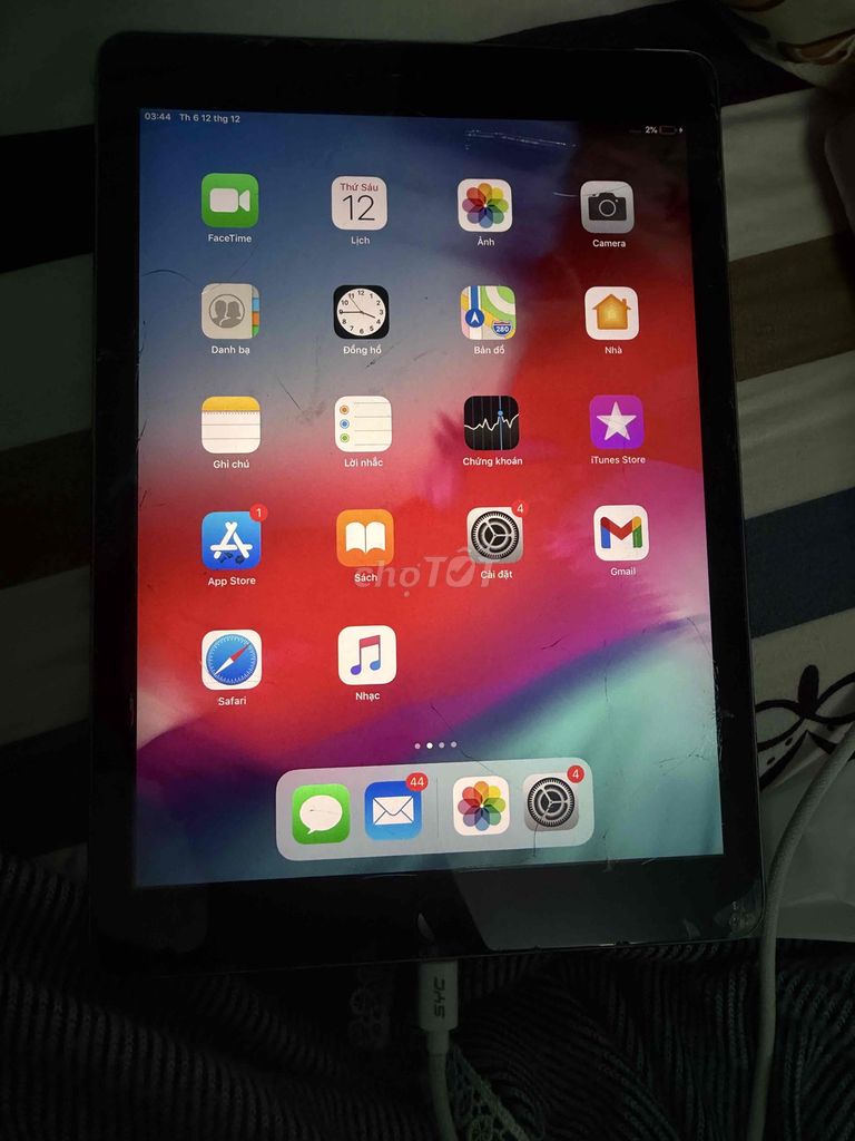 Apple iPad Air 128GB Đen. Mua bán Máy tính bảng tại Huyện Bình Chánh Tp Hồ Chí Minh được đăng bởi Bé An hình 1