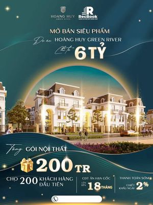 Hoàng Huy Green River - ngay cạnh trung tâm hành chính mới Hải Phòng. Mua bán nhà ở tại Huyện Thuỷ Nguyên Hải Phòng được đăng bởi Tuân Nguyễn