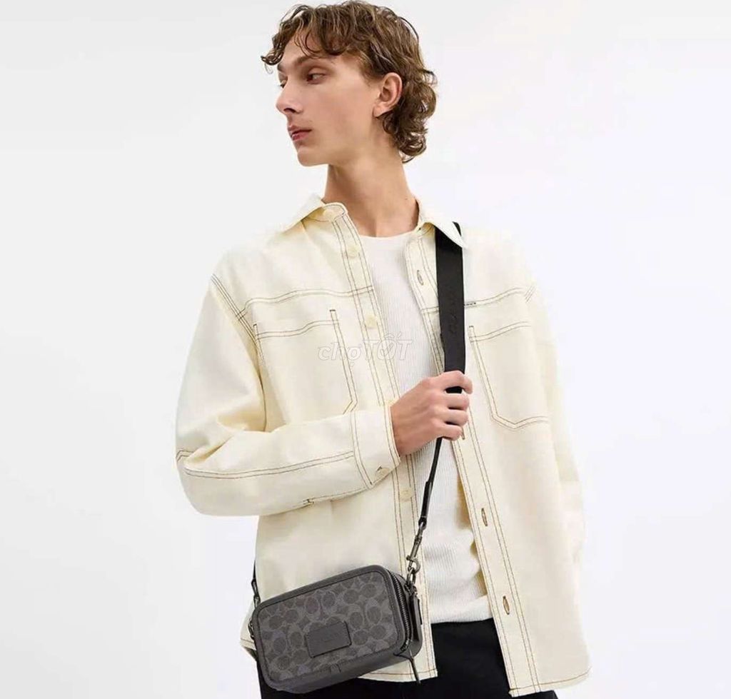 Túi  Coach Wyatt Crossbody Nam. Mua bán Túi xách tại Quận Gò Vấp Tp Hồ Chí Minh được đăng bởi Anh Ba  Hàng hiệu tuyển Chuyên bán Online uy tín hình 1