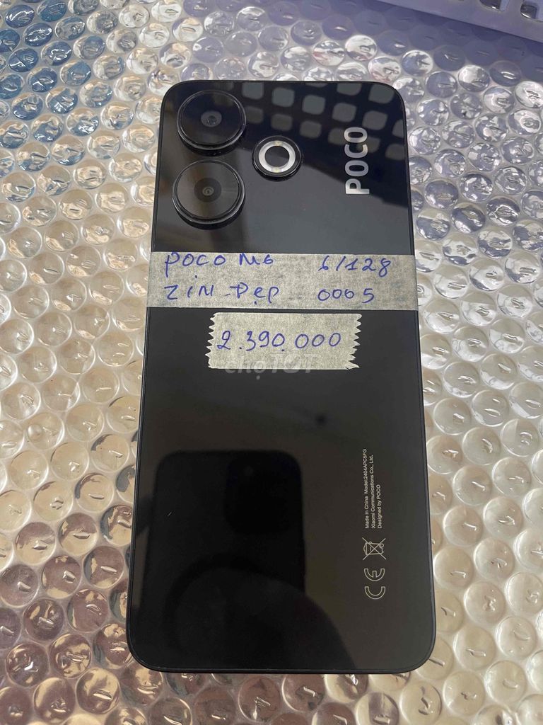 Xiaomi PoCo M6 ram6/128GB zin đẹp 99%. Mua bán Điện thoại tại Quận Ninh Kiều Cần Thơ được đăng bởi Cầm Đồ Anh Quý hình 1