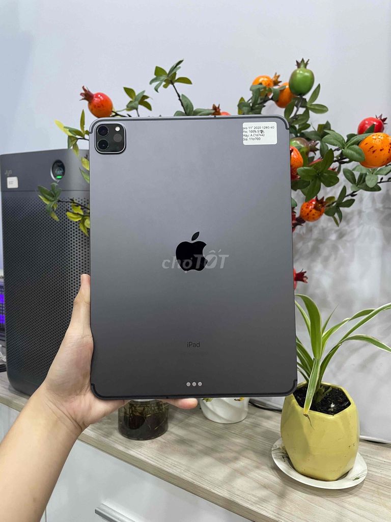iPad Pro 2020 11" 128GB Pin 100% (17 lần sạc). Mua bán Máy tính bảng tại Huyện Hóc Môn Tp Hồ Chí Minh được đăng bởi Luân Hoài hình 1