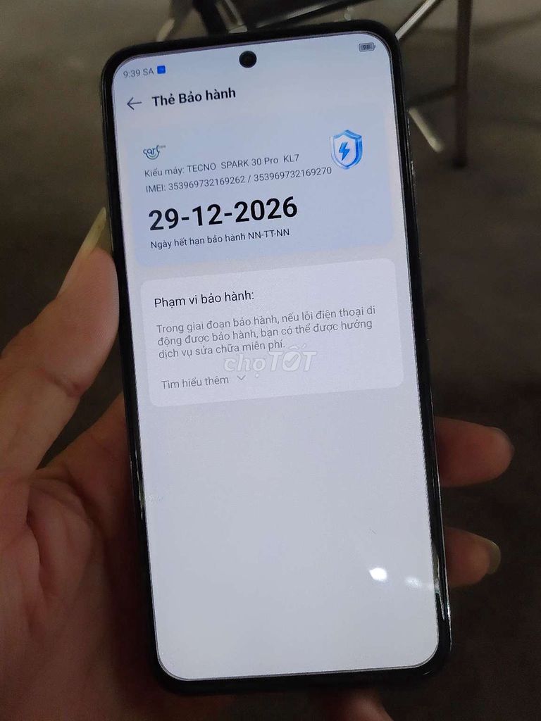 Tecno Spark 30 Pro 256GB Đỏ, Xanh, Bạc. Mua bán Điện thoại tại Thành phố Sóc Trăng Sóc Trăng được đăng bởi Gia Hân Thâu Bán Điện Thoại  hình 1