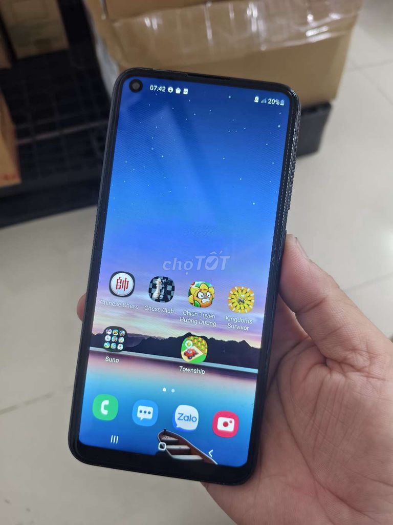 Samsung A11 Đen Đã qua sử dụng. Mua bán Điện thoại tại Quận Tân Bình Tp Hồ Chí Minh được đăng bởi Mr Siro hình 1