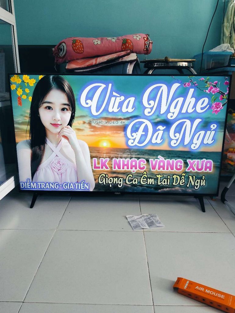 Tivi Aqua 50 inch 4K Điều khiển giọng nói. Mua bán Tivi, Âm thanh tại Thành phố Châu Đốc An Giang được đăng bởi Nguyễn Trí  hình 1