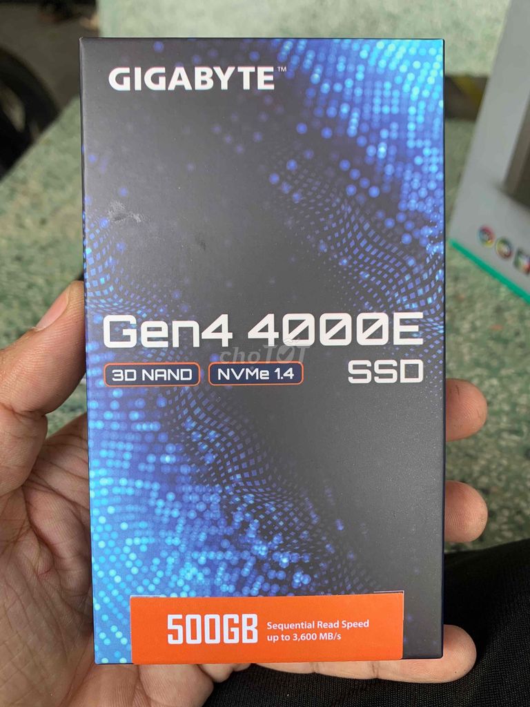 Ổ cứng SSD Gigabyte Gen4 4000E 500GB. Mua bán Linh kiện (RAM, Card...) tại Quận Thanh Khê Đà Nẵng được đăng bởi Nguyễn hình 1