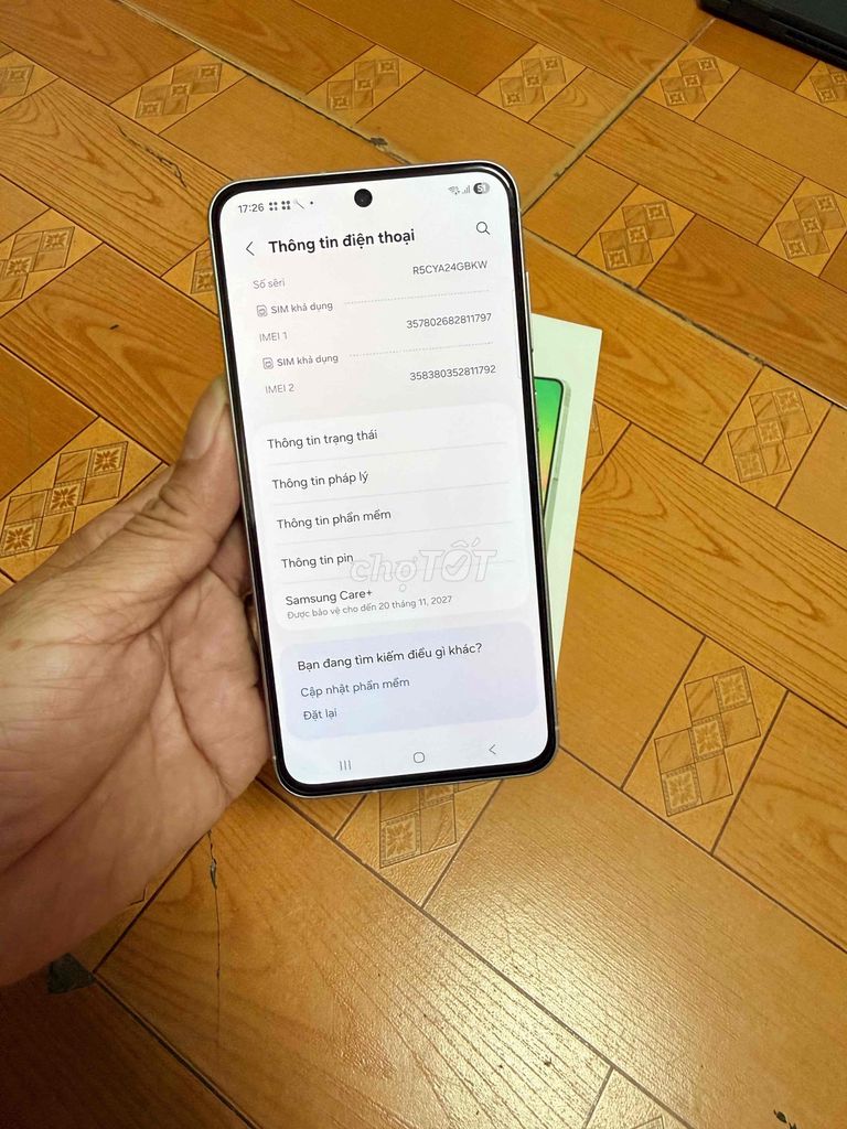 Samsung Galaxy A56 5G Xanh 128GB Care+ 20-11-27. Mua bán Điện thoại tại Quận 6 Tp Hồ Chí Minh được đăng bởi Laptop Phương Nghi hình 1