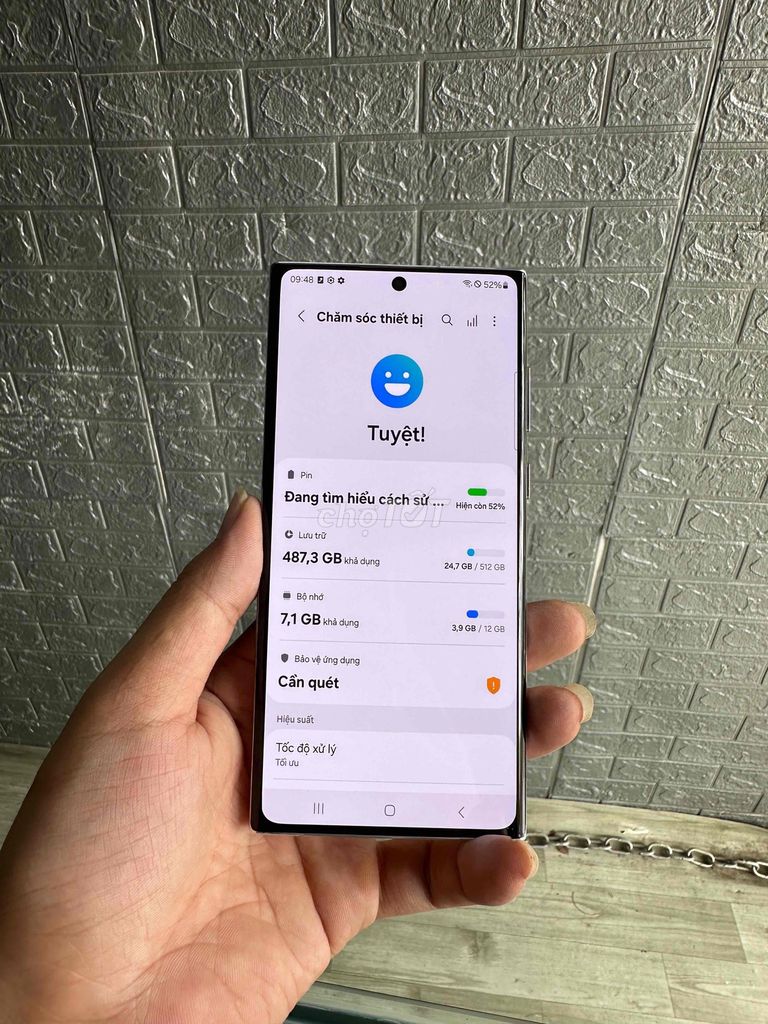 Samsung Galaxy S22 Ultra Trắng 512GB màn oled. Mua bán Điện thoại tại Quận Thanh Xuân Hà Nội được đăng bởi Như Ý hình 3