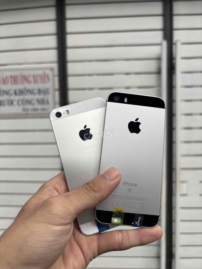 Apple iPhone SE (2016) Bạc 4 inch. Mua bán Điện thoại tại Thành phố Buôn Ma Thuột Đắk Lắk được đăng bởi Khắc Hoàng hình 1