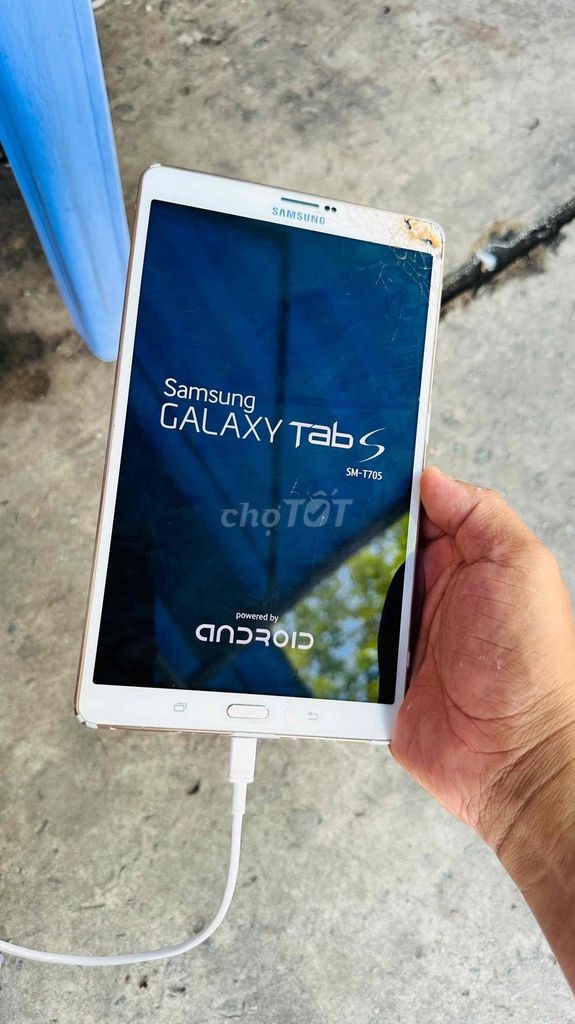 Samsung Galaxy Tab S SM-T705 Trắng. Mua bán Máy tính bảng tại Quận Ninh Kiều Cần Thơ được đăng bởi đồ điện tử cũ  hình 1