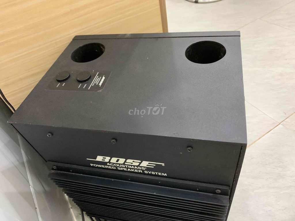 Bose Accousstimass 2.1 điện 100-220v, sub 20cm