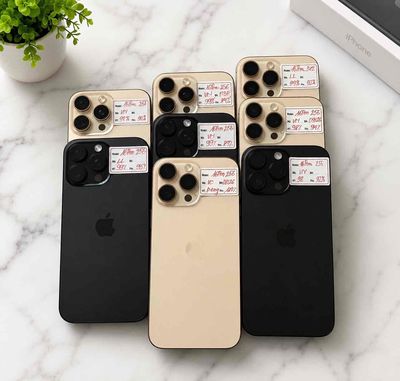 iPhone 16ProMax Đen/Vàng/Trắng/Titan VN Zin 100%