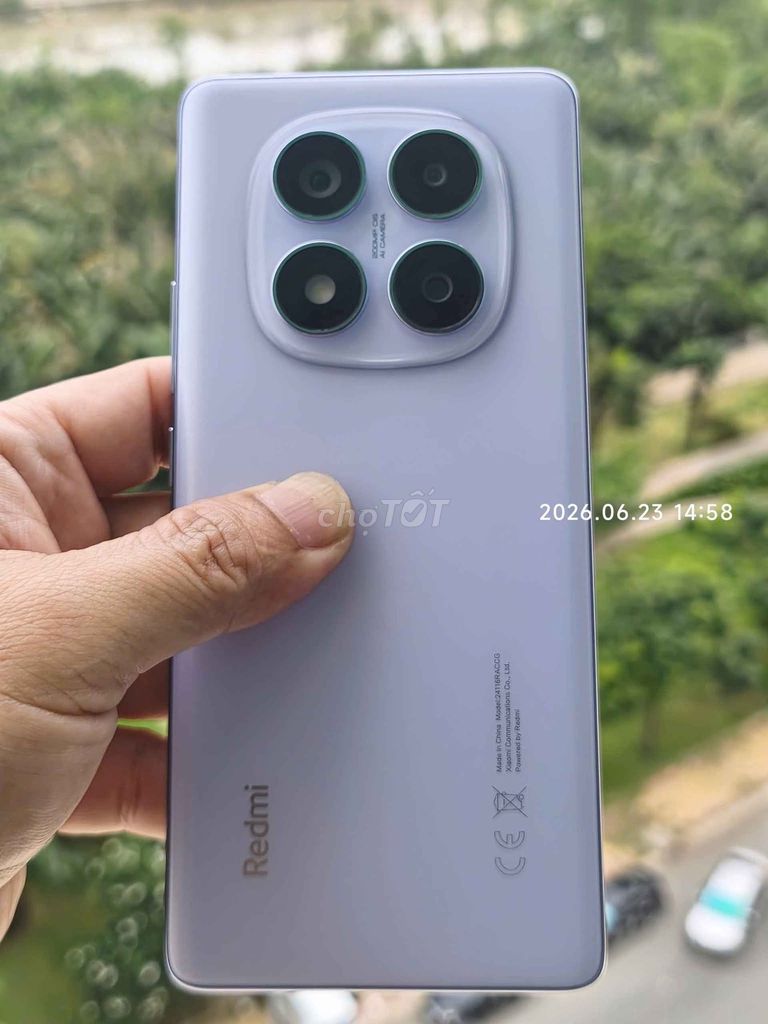 Xiaomi Redmi Note 14 Pro 12GB/256GB Tím Như mới. Mua bán Điện thoại tại Quận 7 Tp Hồ Chí Minh được đăng bởi Hội Đồ Điện Tử hình 1