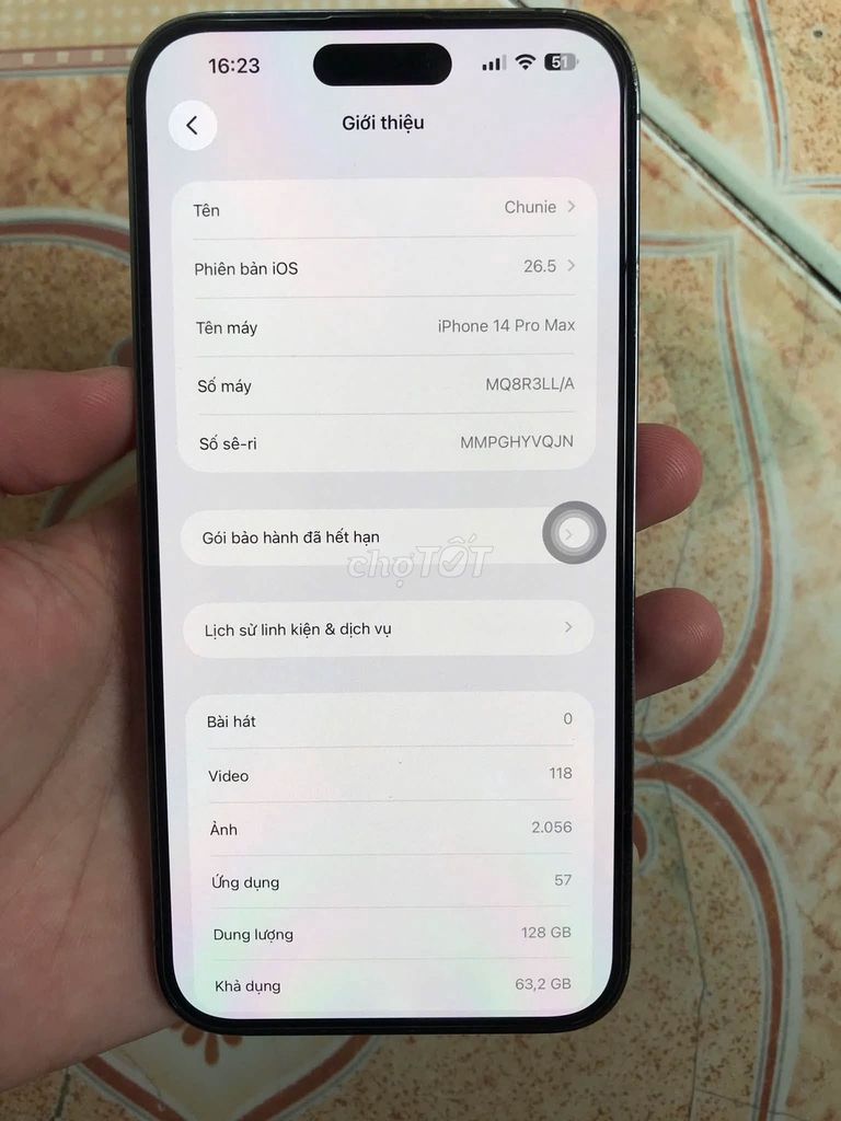 Apple iPhone 14 Pro Max 128GB Tím. Mua bán Điện thoại tại Quận 1 Tp Hồ Chí Minh được đăng bởi Hội Đồ Điện Tử hình 1