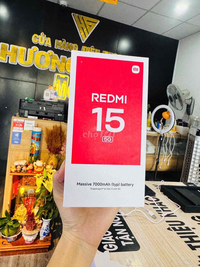 Xiaomi Redmi 15 5G 8GB/256GB New 💯. Mua bán Điện thoại tại Thành phố Bến Tre Bến Tre được đăng bởi HươngGiangmobile hình 1