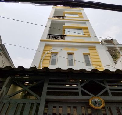 Nhà P3 Q4 33m2 Xây Dựng 1 Trệt 1 Lửng 2 Lầu ST