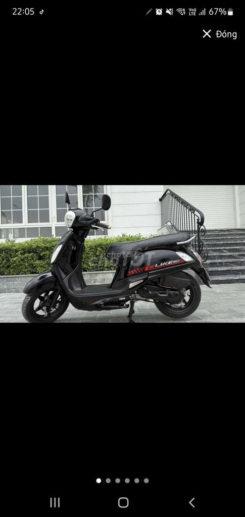 Kymco like fi xe đang cầm đồ bán rẻ. Mua bán Xe máy tại Thành phố Biên Hòa Đồng Nai được đăng bởi Duy Phạm hình 1