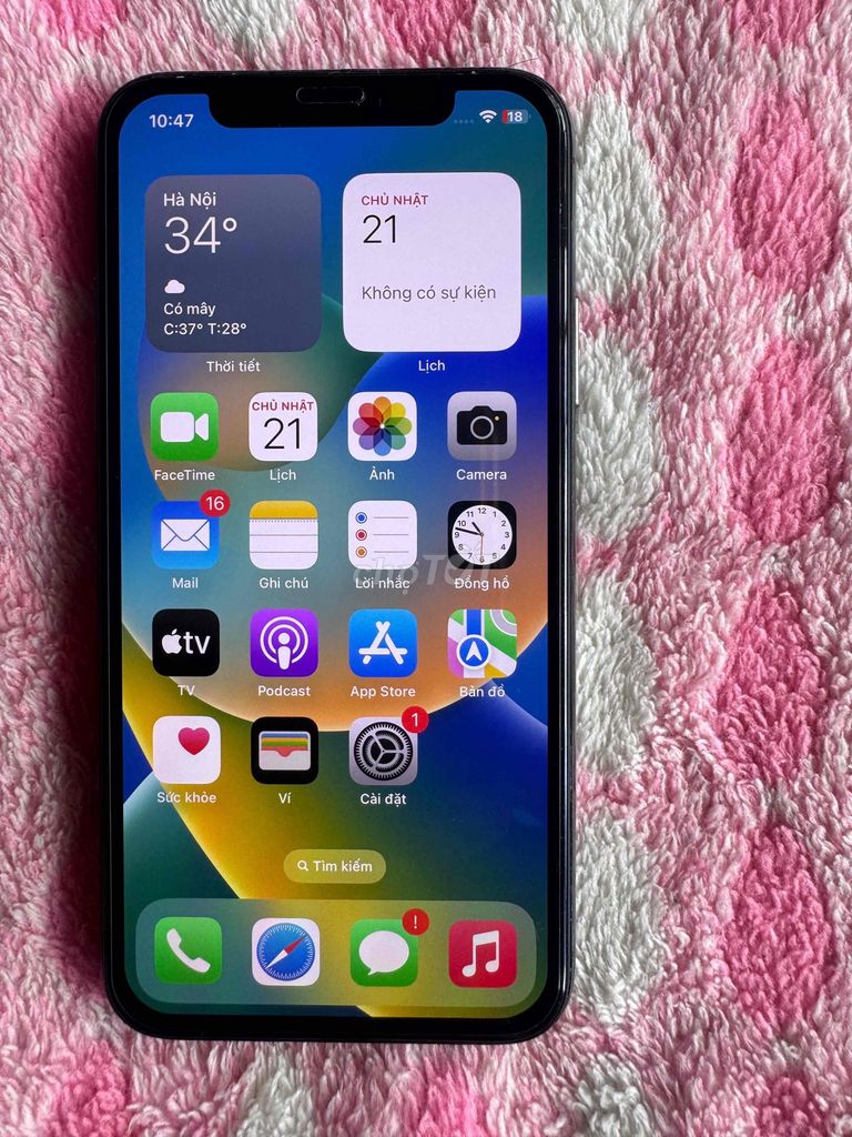 Apple iPhone X 256GB Đen Đã sử dụng. Mua bán Điện thoại tại Quận Ninh Kiều Cần Thơ được đăng bởi An Tân store hình 1