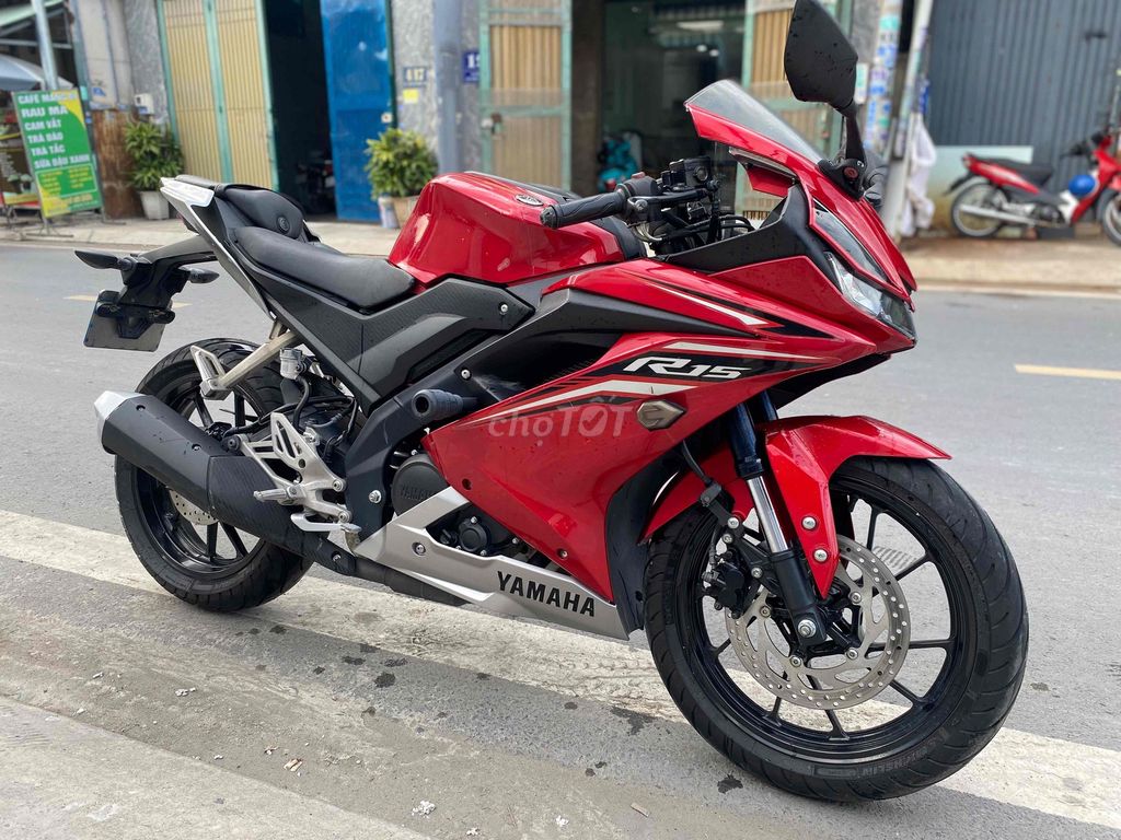 Yamaha R15 2022 màu Đỏ. Mua bán Xe máy tại Huyện Hóc Môn Tp Hồ Chí Minh được đăng bởi xe máy Tùng Liên  hình 13