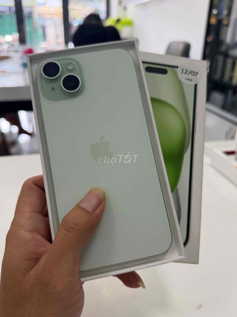 Apple iPhone 15 Plus 128GB Xanh lá VN. Mua bán Điện thoại tại Quận 7 Tp Hồ Chí Minh được đăng bởi Nguyễn Đặng Kỳ hình 1