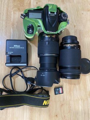 Nikon D7100+Lens 70-300 D ED.