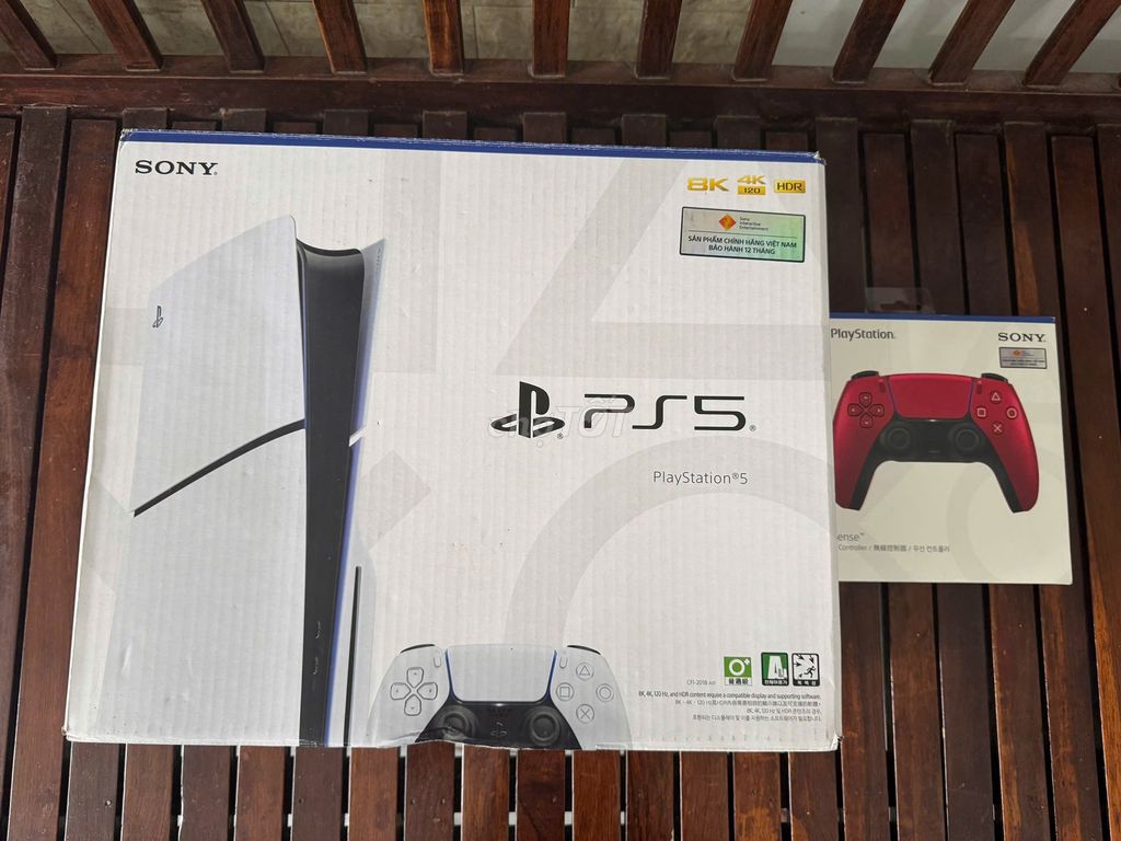 Combo PS5 Slim Sony VN 2 tay cam .