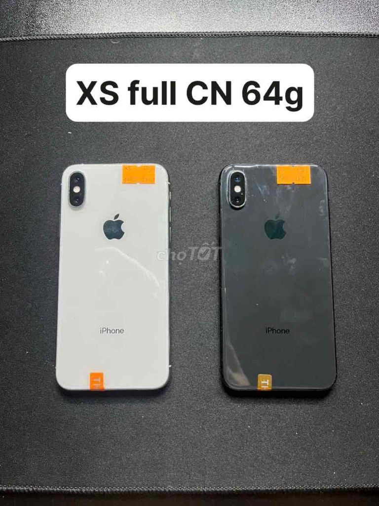 IP XS Full CN 64g, qte, icloud sạch