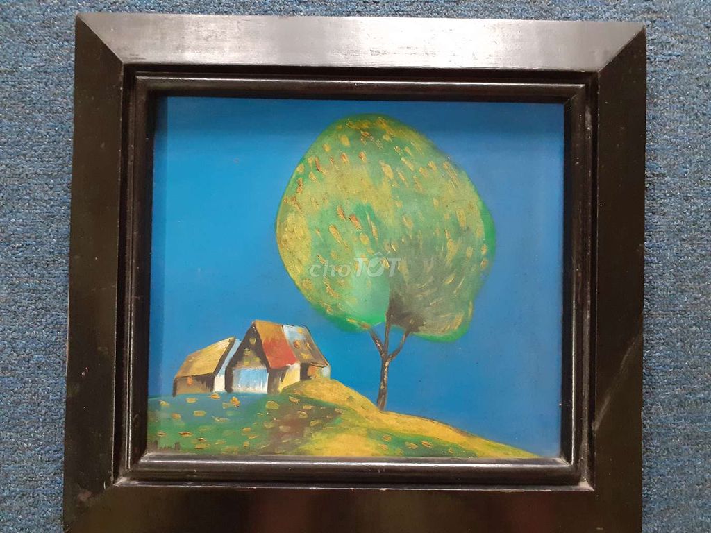 0912521512 - Bộ tranh sơn dầu phong cảnh rất độc đáo