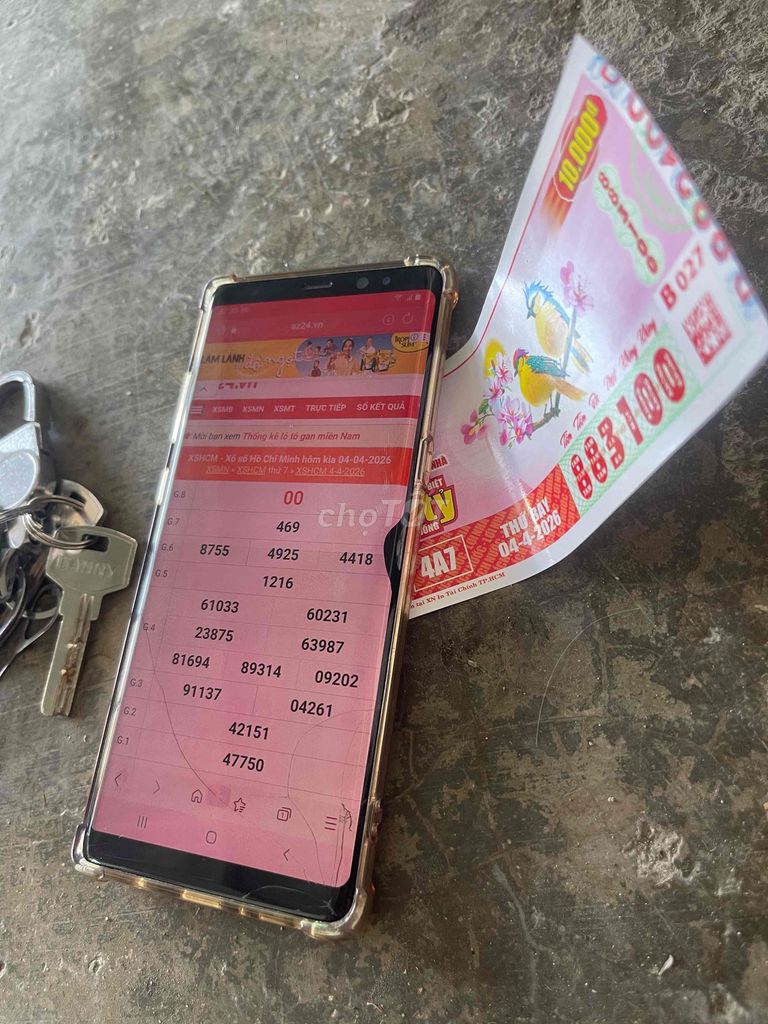 Samsung Note 8 Vàng. Mua bán Điện thoại tại Huyện Ninh Hải Ninh Thuận được đăng bởi Tấn hình 1