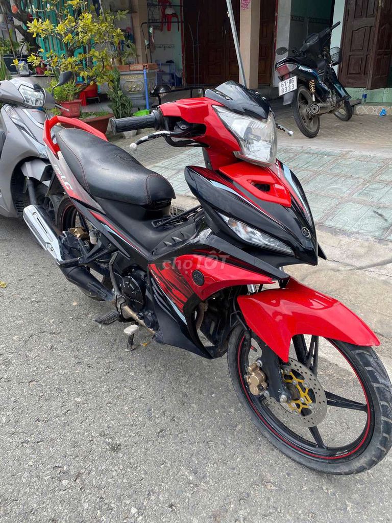 Yamaha Exciter 135 LC 2014 Đỏ đen. Mua bán Xe máy tại Thành phố Thủ Dầu Một Bình Dương được đăng bởi xe máy Huy Hoàng hình 5