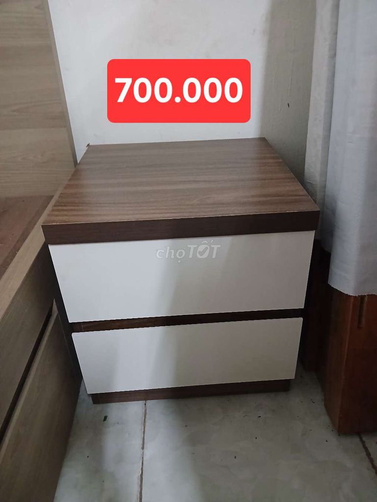 Tủ đầu giường Gỗ 2 ngăn kéo Hiện đại. Mua bán Tủ, kệ gia đình tại Thành phố Buôn Ma Thuột Đắk Lắk được đăng bởi NỘI THẤT BUÔN MA THUỘT hình 1