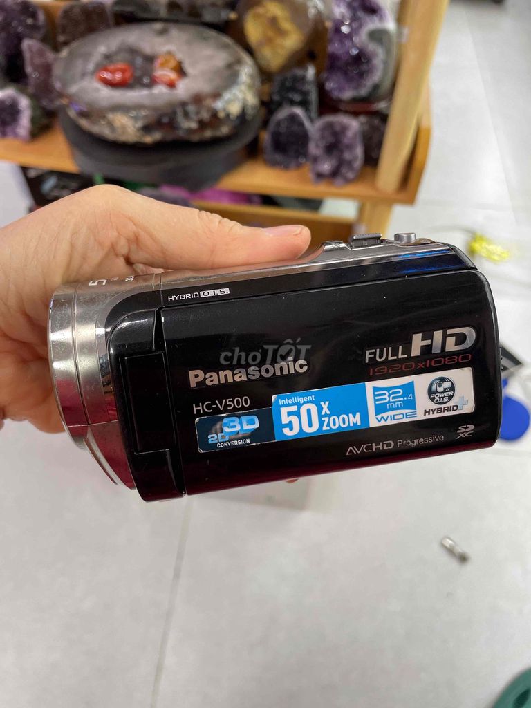 Máy quay phim Panasonic HC-V500 Đen. Mua bán Máy ảnh, Máy quay tại Quận Bình Thạnh Tp Hồ Chí Minh được đăng bởi Hoa Hồng hình 1