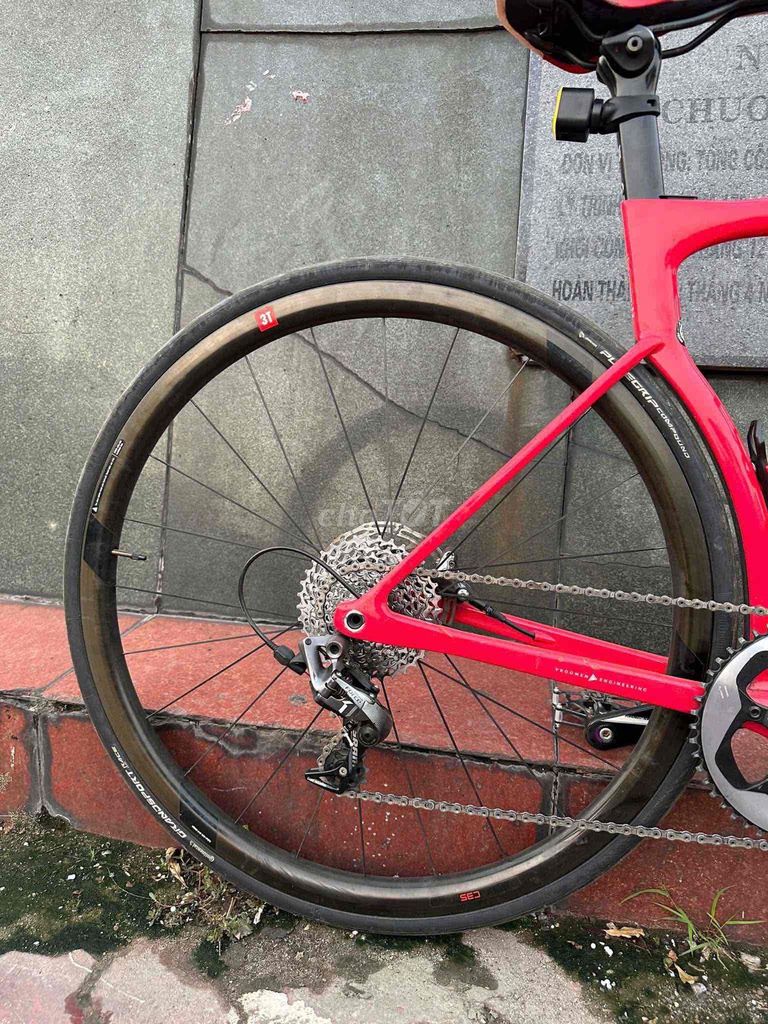 Xe road đua chuyên nghiệp nguyên con. hãng 3T Ý. Mua bán Xe đạp tại Quận Gò Vấp Tp Hồ Chí Minh được đăng bởi PHONG VŨ SHOP hình 3