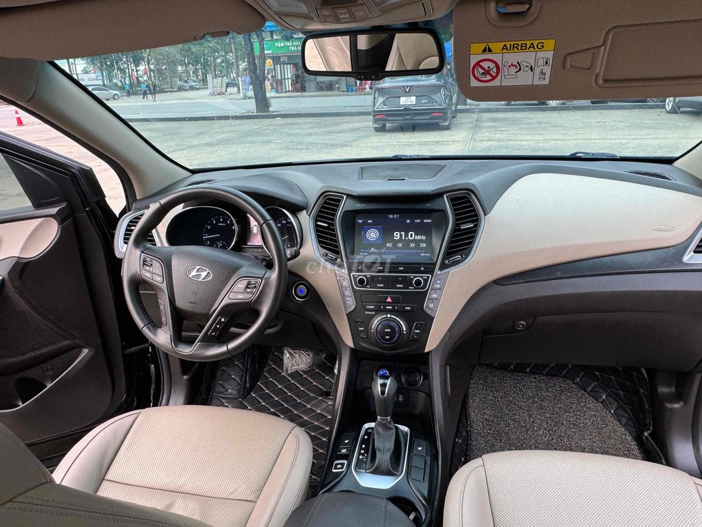 Hyundai SantaFe màu Đen. Mua bán Ô tô tại Huyện Đông Anh Hà Nội được đăng bởi vương văn chung  hình 18
