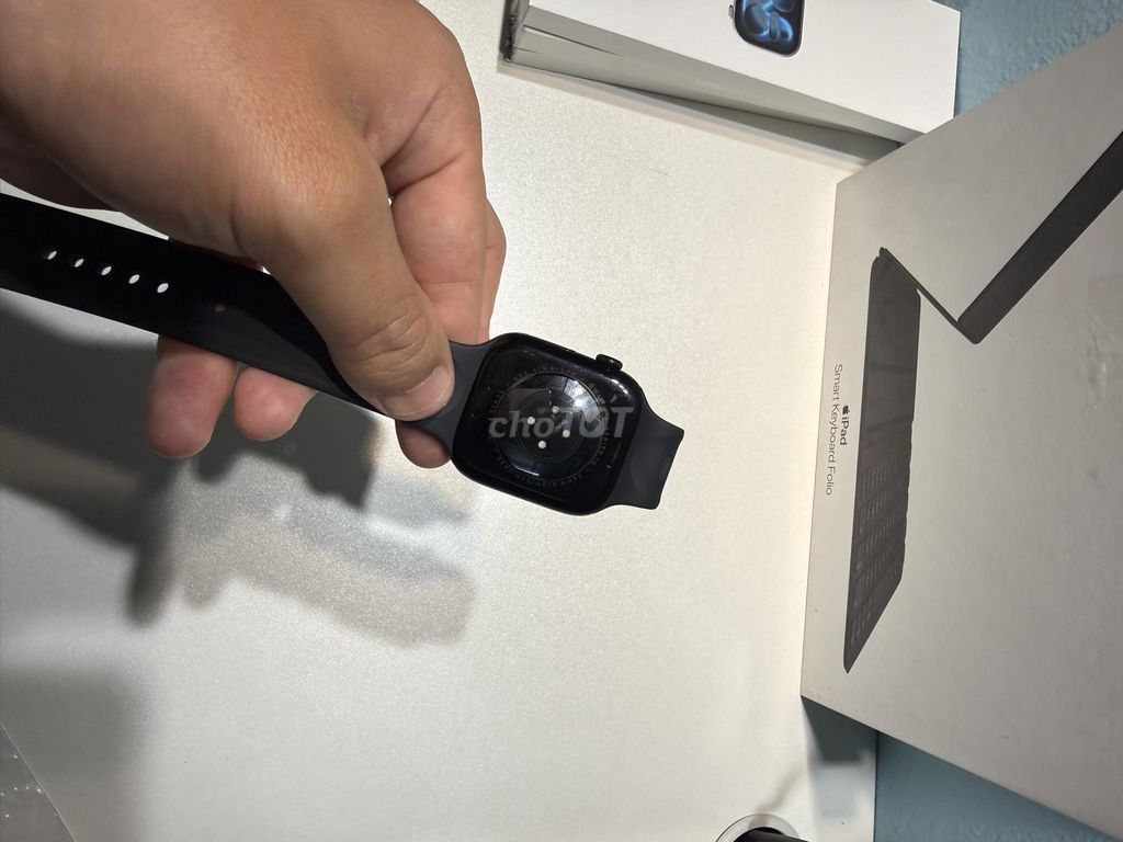 Apple S10 Đen 46mm Nhôm. Mua bán Thiết bị đeo thông minh tại Huyện Thanh Trì Hà Nội được đăng bởi minh hình 1