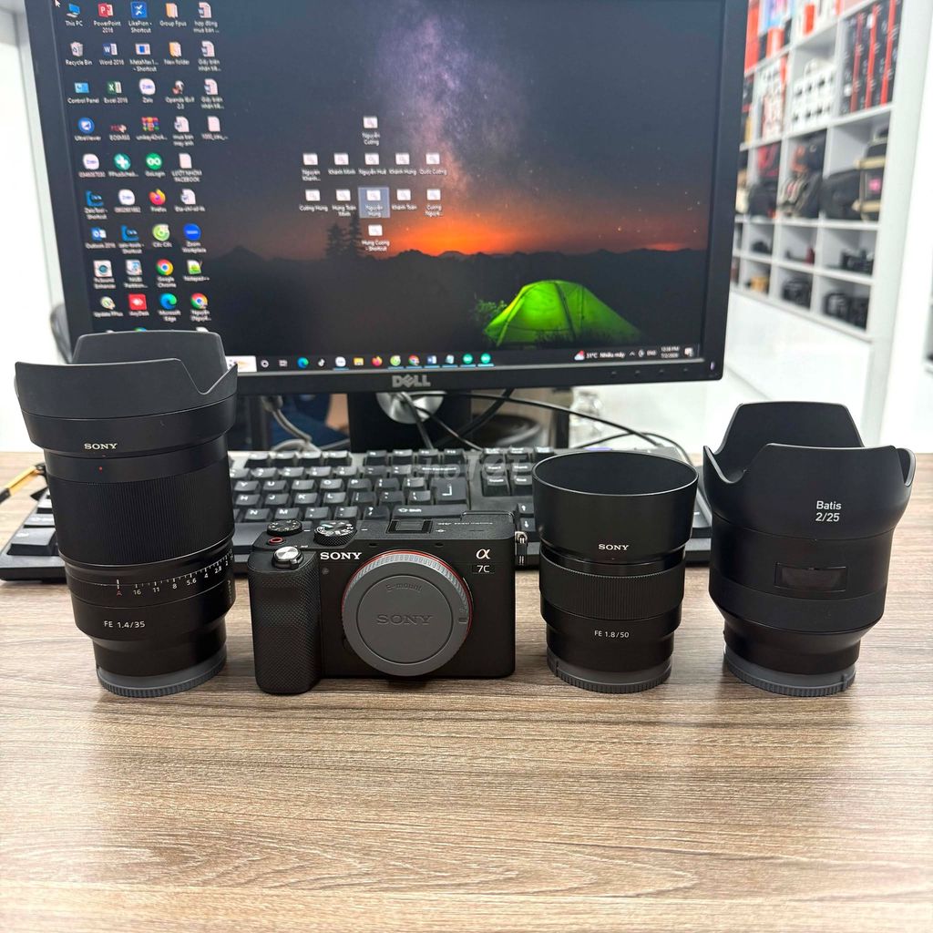 Sony A7C & 25 F2.0 & 35 F1.4 CZ & 50 F1.8 FE. Mua bán Máy ảnh, Máy quay tại Quận Thanh Xuân Hà Nội được đăng bởi Nguyễn Cường Camera hình 1