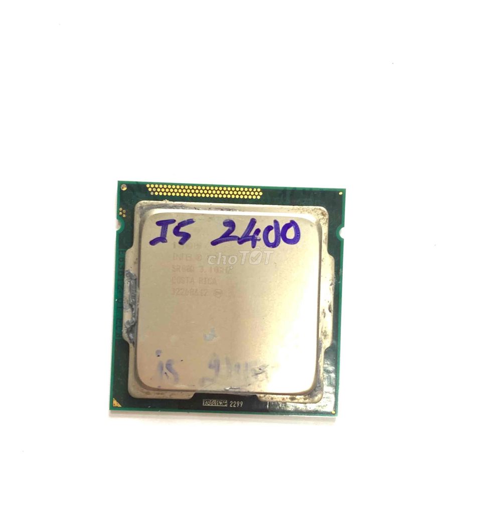CPU Intel Core i5-2400 LGA 1155. Mua bán Linh kiện (RAM, Card...) tại Quận Tân Phú Tp Hồ Chí Minh được đăng bởi Nguyễn Phong hình 1