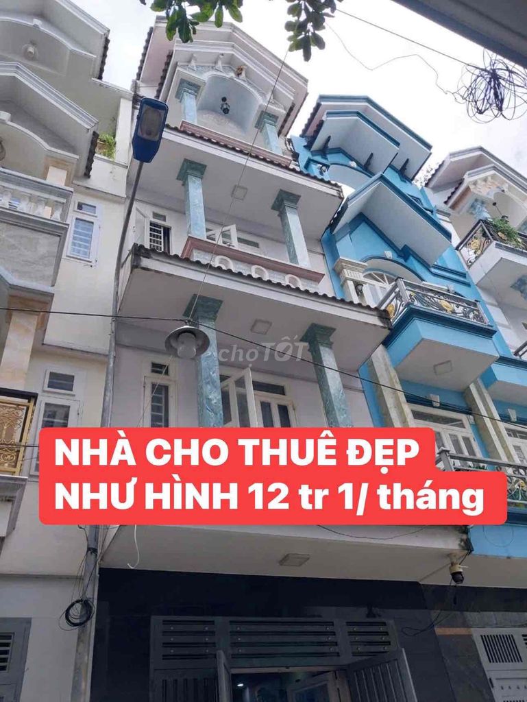 NHÀ CHO THUÊ NGUYÊN CĂN GIÁ TỐT 12 tr