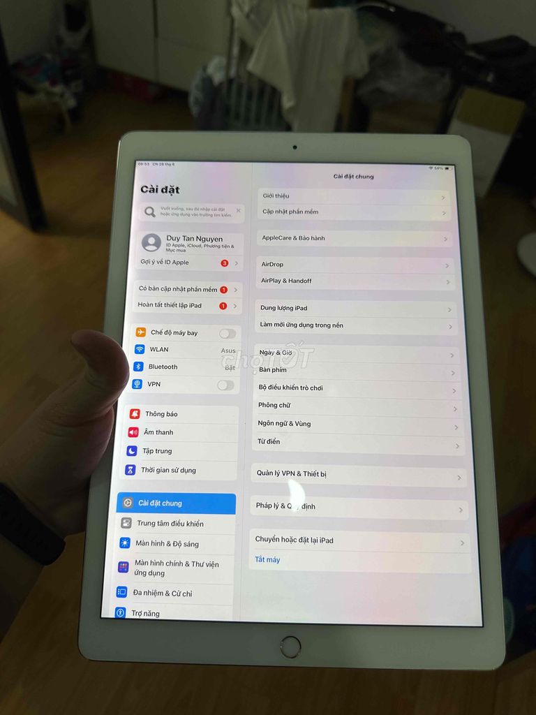 Apple iPad Pro 12.9 2017 Bạc. Mua bán Máy tính bảng tại Thành phố Biên Hòa Đồng Nai được đăng bởi Tân Nguyễn hình 1