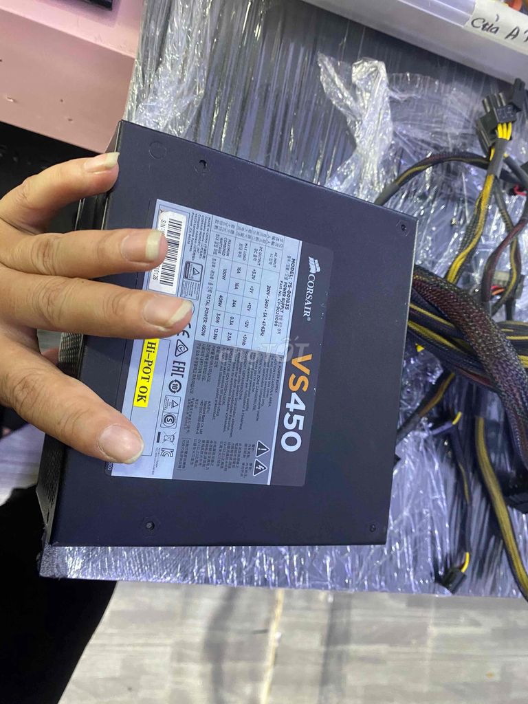 NGUỒN 450W CÔNG SỨC THỰC KÉOAIN CARD RIN KEMG