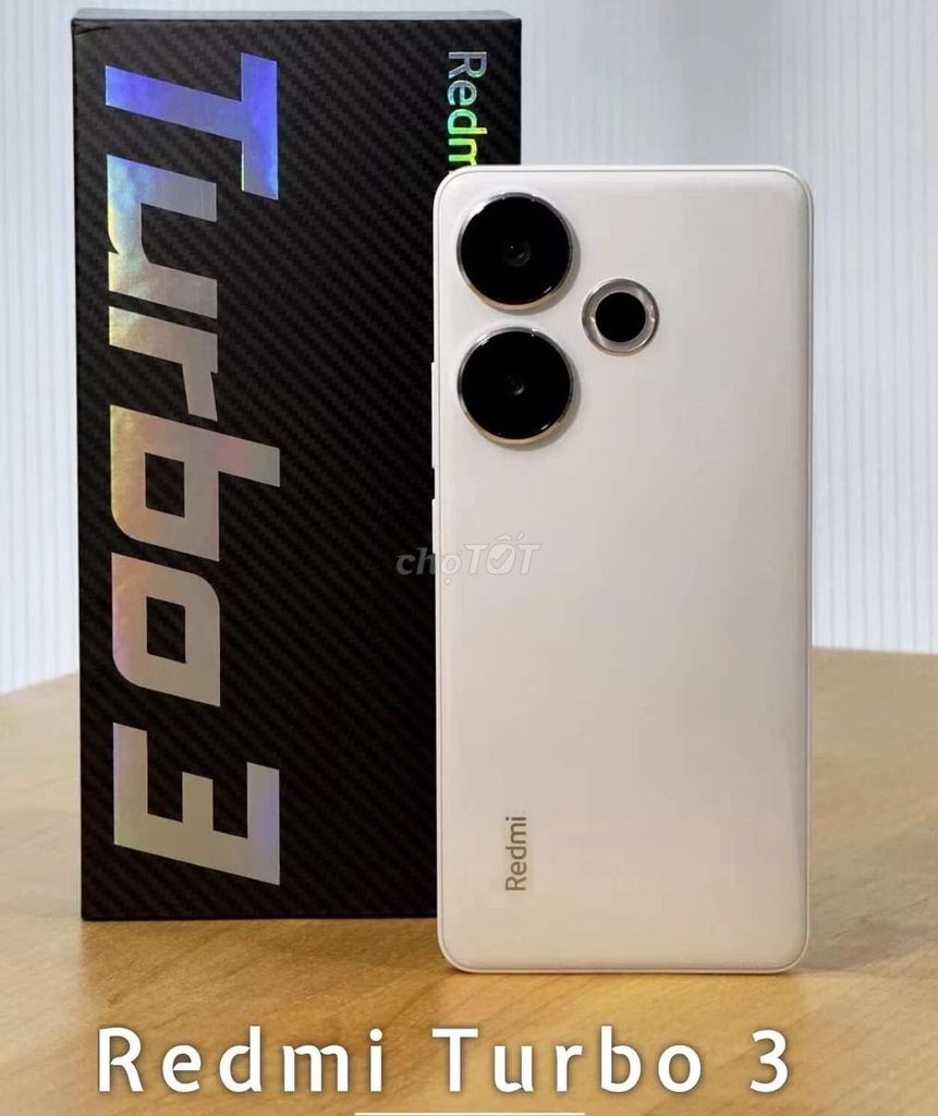 Xiaomi Redmi Turbo 3 12GB/256GB Trắng 99.99% mới. Mua bán Điện thoại tại Thành phố Vũng Tàu Bà Rịa - Vũng Tàu được đăng bởi Le dang hình 1