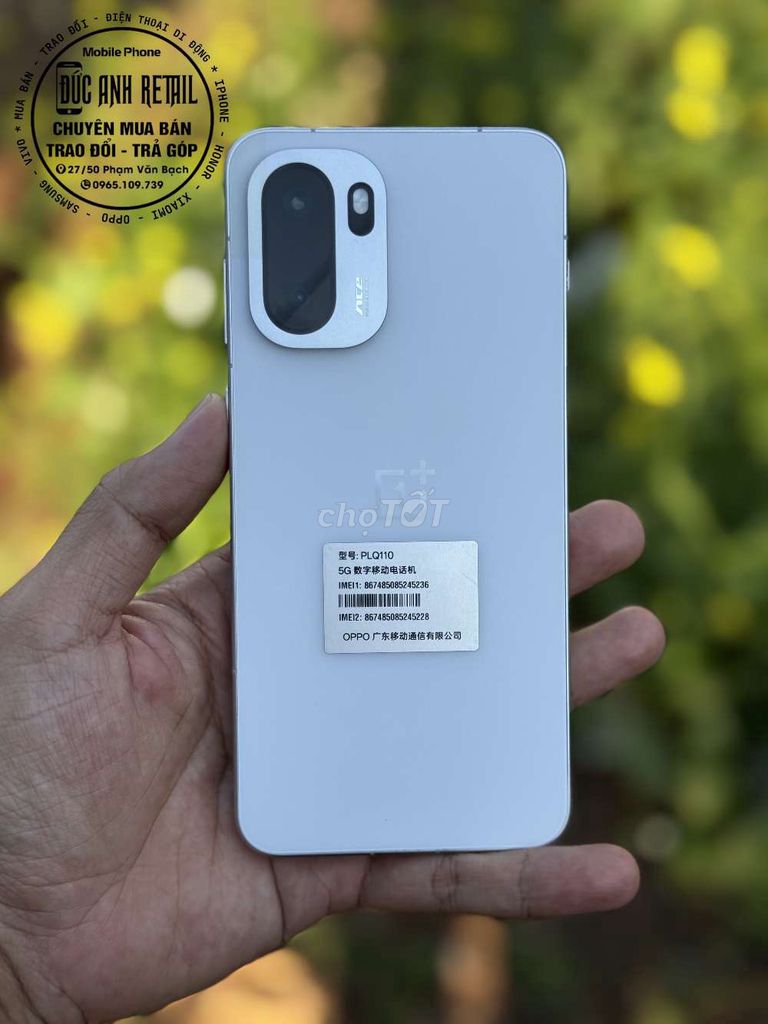 Oneplus Ace 6 256GB Trắng. Mua bán Điện thoại tại Thành phố Buôn Ma Thuột Đắk Lắk được đăng bởi Đức Anh Retail hình 1