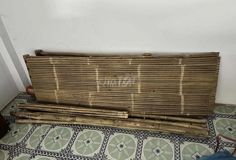 Giường tre màu nâu. Mua bán Giường, chăn ga gối nệm tại Quận 5 Tp Hồ Chí Minh được đăng bởi Hội Đồ Điện Tử hình 1