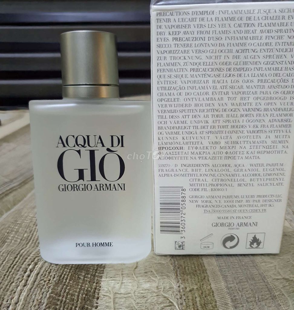 Nước hoa Giò Trắng Edt 100ml