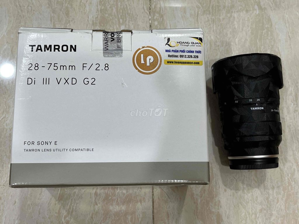 Ống kính Tamron 28-75mm F/2.8 Di III VXD G2. Mua bán Máy ảnh, Máy quay tại Quận Hải Châu Đà Nẵng được đăng bởi Lotus Boy hình 1