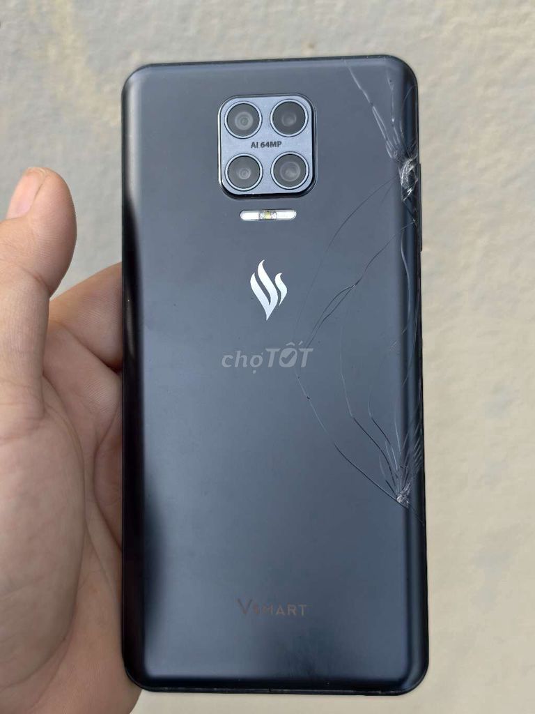 Vsmart aris 6/64gb màu đen cần bán. Mua bán Điện thoại tại Huyện Hóc Môn Tp Hồ Chí Minh được đăng bởi Minh Vũ hình 1