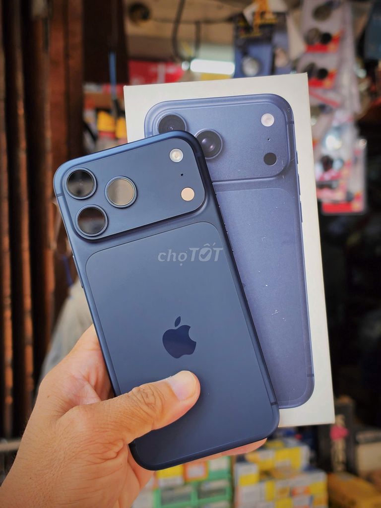 Apple iPhone 17 Pro Max Xanh 256Gb Keng VN BH TGDĐ. Mua bán Điện thoại tại Quận 5 Tp Hồ Chí Minh được đăng bởi Trải Nghiệm Phone hình 1