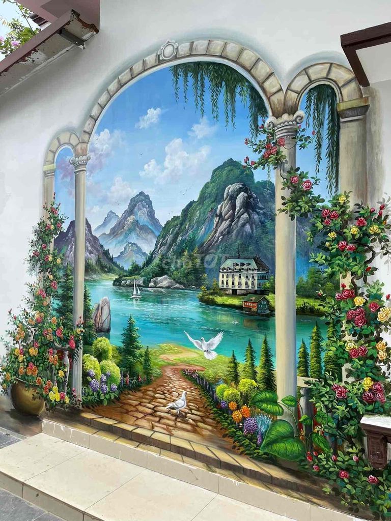 VẼ TRANH TƯỜNG. Dịch vụ tại Quận Thanh Khê Đà Nẵng được đăng bởi TRỊNH HẢI hình 3