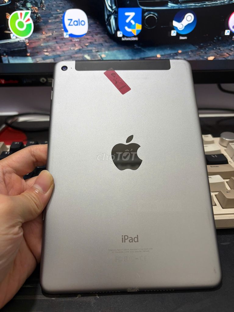 iPad Mini 4 bản 128GB đầy đủ Wifi + Sim. Mua bán Máy tính bảng tại Quận Cầu Giấy Hà Nội được đăng bởi Hàn Trâm hình 1